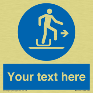 Custom Alighting from a toboggan to the right